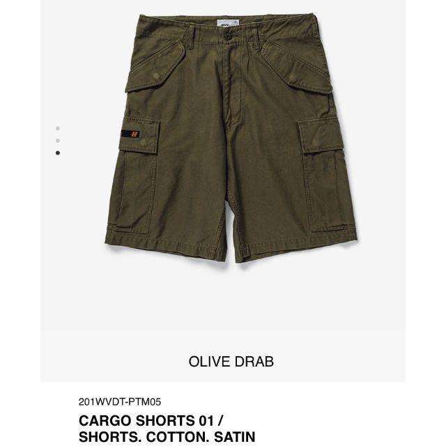 M 20SS WTAPS CARGO SHORTS 01 / SHORTS. C