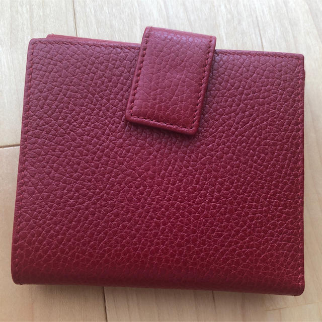 GUCCI グッチ プチ マーモント レザー 二つ折り財布 GUCCI グッチ プチ マーモント レザー 二つ折り財布