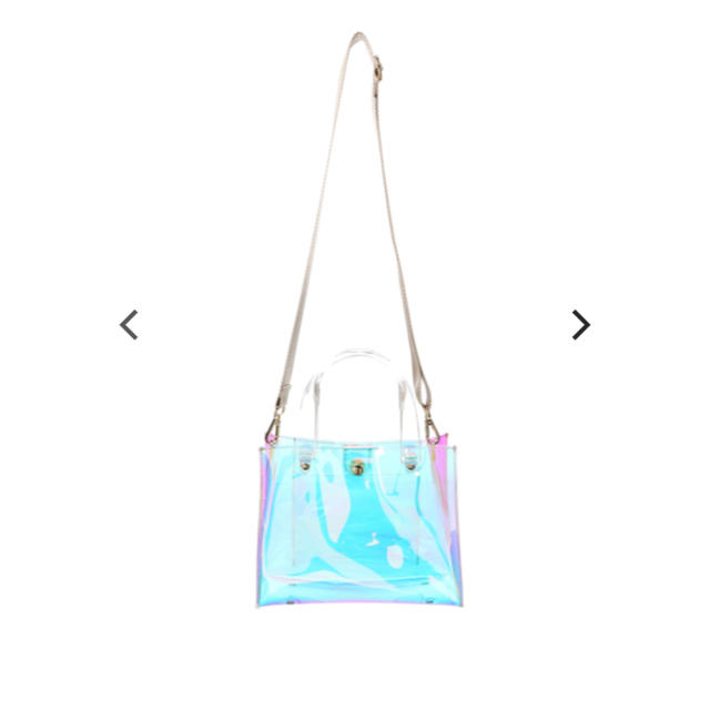 alexiastam clear handle logo shoulderbag