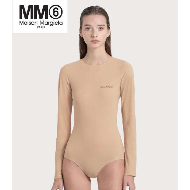 20SS MM6 MAISON MARGIELA ロゴ ボディ スーツ | フリマアプリ ラクマ