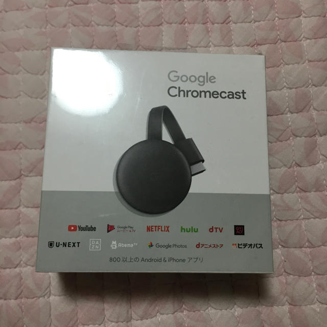 新品未開グーグル クロームキャストGoogle Chromecast第3世代