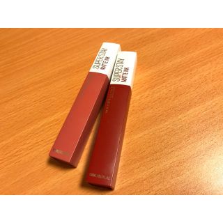 メイベリン(MAYBELLINE)の【MAYBELLINE】ステイマットインク 130・117(口紅)