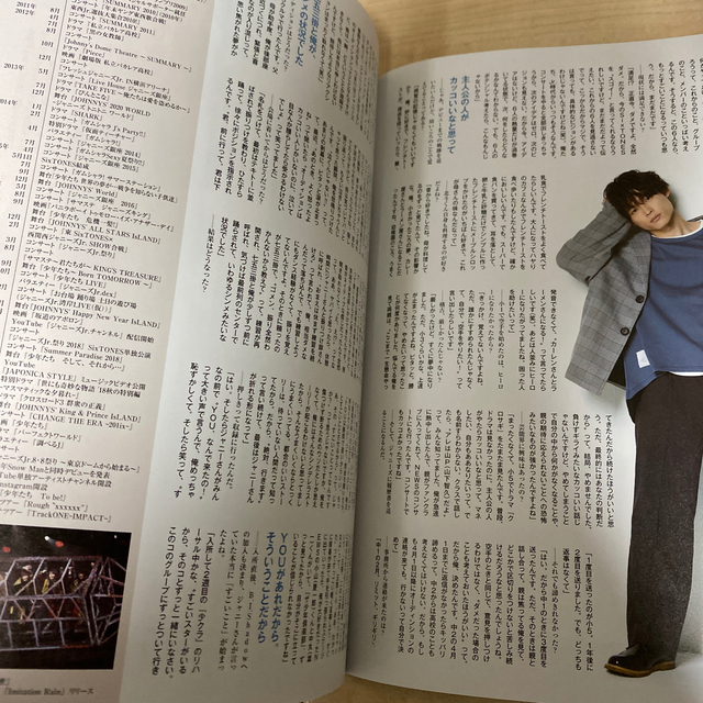 松村北斗　10000字インタビュー エンタメ/ホビーの雑誌(アート/エンタメ/ホビー)の商品写真