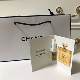 シャネル(CHANEL)のシャネル　ガブリエル香水サンプル　ショップ袋付(香水(女性用))