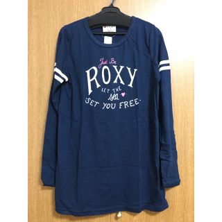 ロキシー(Roxy)のネイビー色ロンT(Tシャツ(長袖/七分))