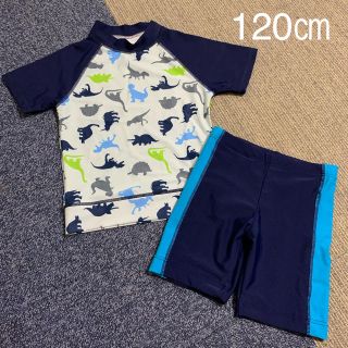 マザウェイズ(motherways)の新品 未使用 水着 ラッシュガード スイムパンツ 120㎝ マザウェイズ キッズ(水着)