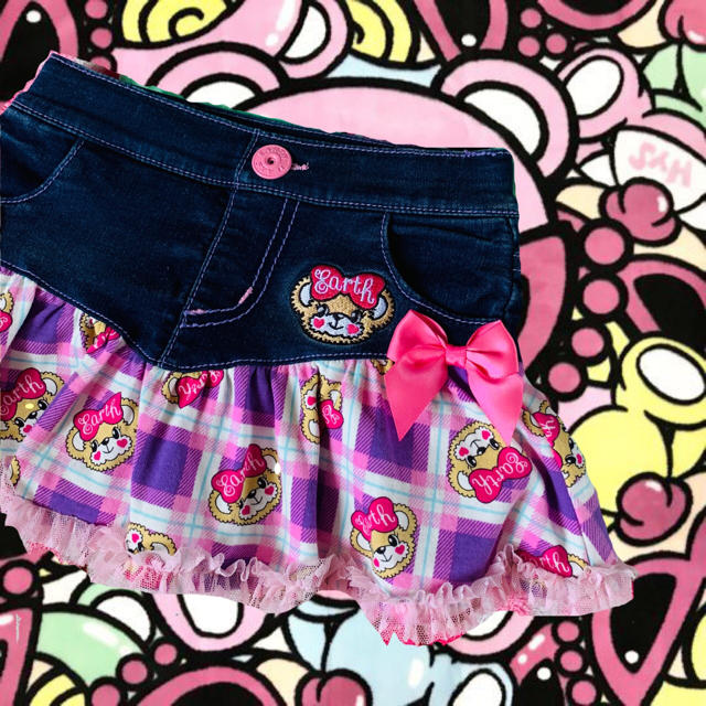 EARTHMAGIC(アースマジック)の最終価格❣️ キッズ/ベビー/マタニティのキッズ服女の子用(90cm~)(パンツ/スパッツ)の商品写真