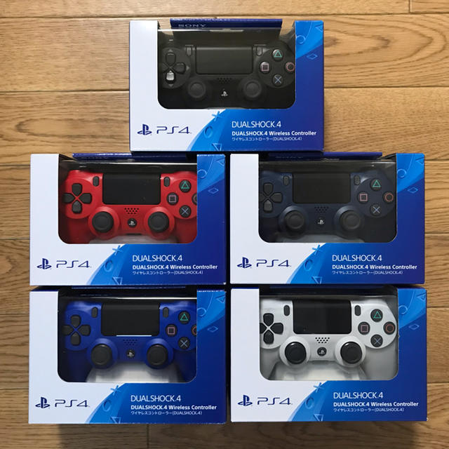 新品未開封 PS4 ワイヤレスコントローラー DUALSHOCK4 純正