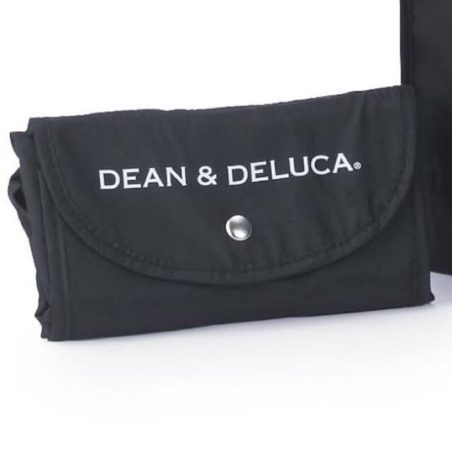 DEAN & DELUCA(ディーンアンドデルーカ)の DEAN & DELUCA ショッピングバッグ ブラック エコバッグ レディースのバッグ(エコバッグ)の商品写真