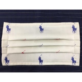 ラルフローレン(Ralph Lauren)のラルフローレン　夏用　薄手　プリーツインナーマスク　オフホワイト(その他)