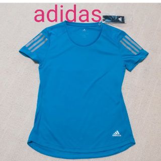 アディダス(adidas)の新品　アディダス　レディース　 半袖Tシャツ(Tシャツ(半袖/袖なし))