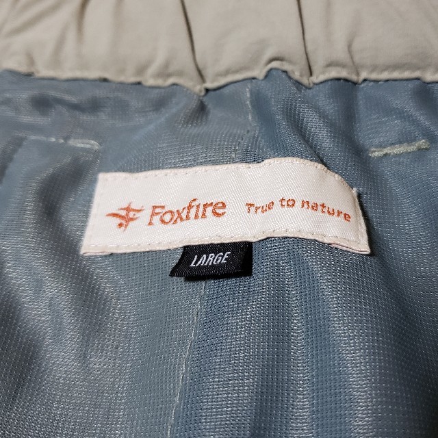 Foxfire(フォックスファイヤー)のFoxfire　アウトドアパンツ　L　ホックスファイア スポーツ/アウトドアのスポーツ/アウトドア その他(その他)の商品写真