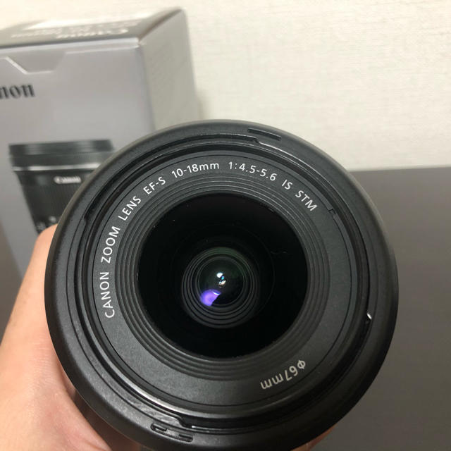 Canon(キヤノン)のEF-S 10-18mm f4.5-5.6 IS STM スマホ/家電/カメラのカメラ(レンズ(ズーム))の商品写真