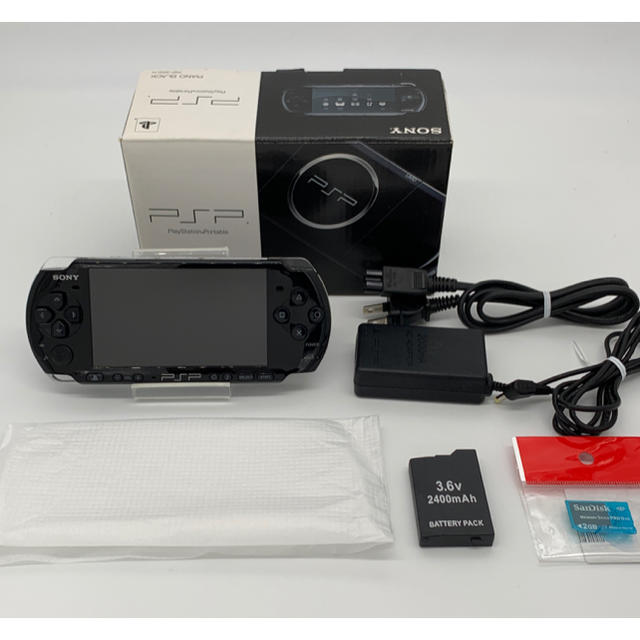 PSP ピアノ・ブラック(PSP-3000PB)【美品】