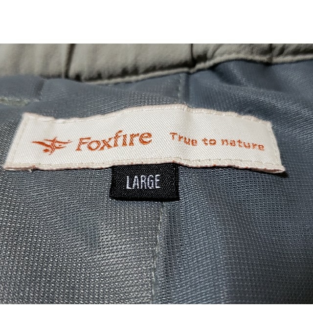 Foxfire(フォックスファイヤー)のFoxfire　アウトドアパンツ　L　ホックスファイア スポーツ/アウトドアのスポーツ/アウトドア その他(その他)の商品写真