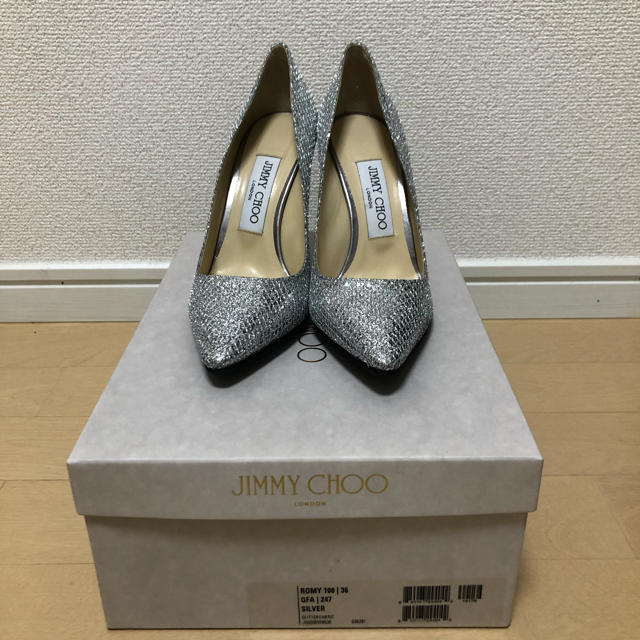 JIMMY CHOO ジミーチュウ　グリッターパンプス　ROMY サイズ36