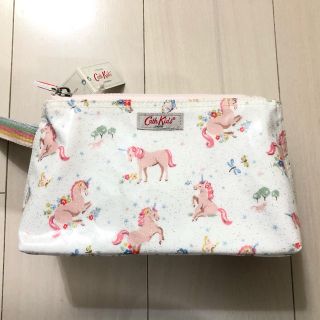 キャスキッドソン(Cath Kidston)のキャスキッドソン　ポーチ　キッズウォッシュバッグ　ユニコーンメドー(ポーチ)