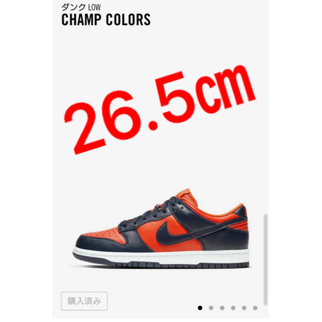 NIKE(ナイキ)のNIKE  DUNK LOW SP CHAMP COLORS ダンク　ロー メンズの靴/シューズ(スニーカー)の商品写真