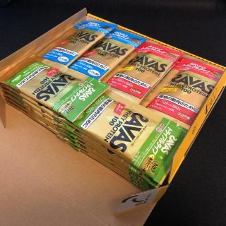 SAVAS - ザバス ホエイプロテイン100 (ココア、ヨーグルト、抹茶 各12 ...