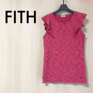 フィス(FITH)のFITH フィス 女の子 150 キッズ Tシャツ トップス 赤 春 夏(Tシャツ/カットソー)