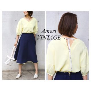 アメリヴィンテージ(Ameri VINTAGE)のAMERI VOLUME SLEEVE TOP(シャツ/ブラウス(半袖/袖なし))