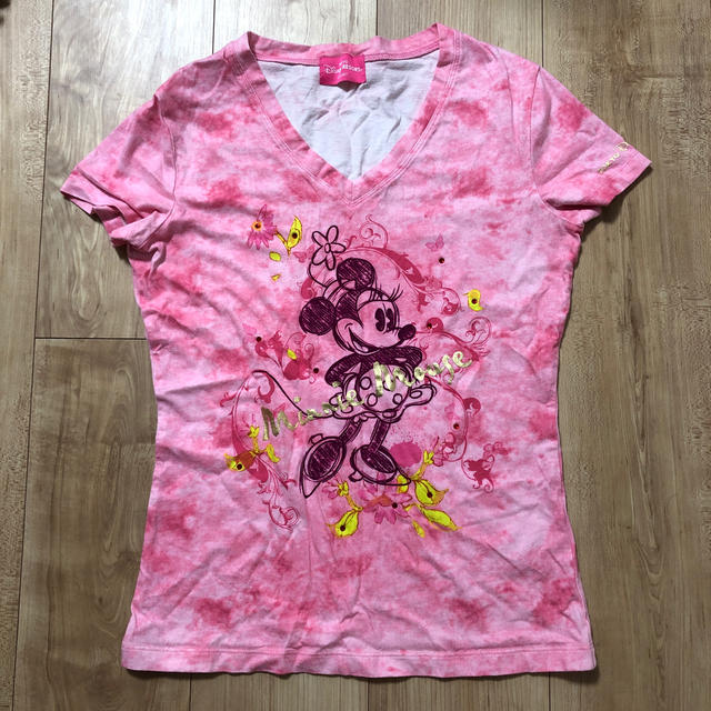 Disney(ディズニー)のミニーちゃんTシャツ メンズのトップス(Tシャツ/カットソー(半袖/袖なし))の商品写真