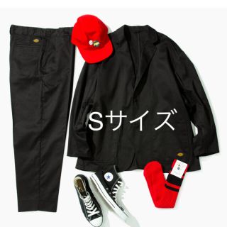 ビームス(BEAMS)のBEAMS×Dickies×TRIPSTERセットアップ　black Sサイズ(セットアップ)