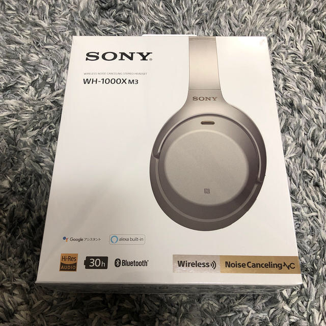 SONY WH-1000X M3プラチナシルバー