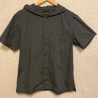 ボイコット(BOYCOTT)の（USED）BOYCOTT パーカー半袖シャツ　フリーサイズ(シャツ)