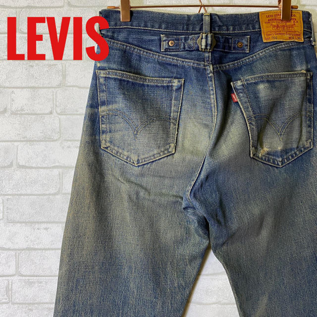 LEVI’Sリーバイス702XXセルビッチ赤耳MADEin JAPAN BIGE