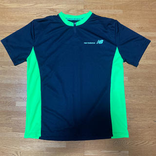 ニューバランス(New Balance)のニューバランス  LL ハーフジップ  Tシャツ  ポロシャツ(Tシャツ/カットソー(半袖/袖なし))