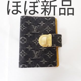 ルイヴィトン(LOUIS VUITTON)の 【ほぼ新品】ルイヴィトン 手帳 モノグラムデニム　アジェンダ PM　カバー(その他)