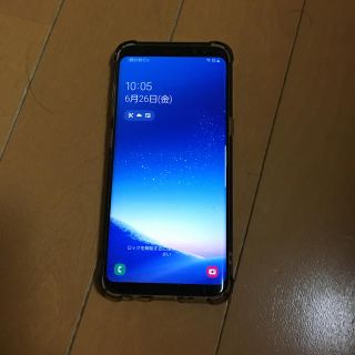 サムスン(SAMSUNG)のgalaxy s8 (スマートフォン本体)