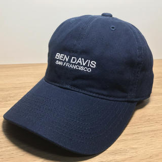 ベンデイビス(BEN DAVIS)の新品未使用　BENDAVIS / ベンデイビス　ロー CAP ネイビー　送料無料(キャップ)