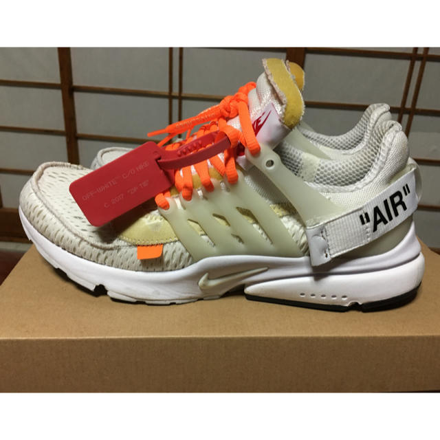 スニーカーoff-white×nike AIR PRESTO