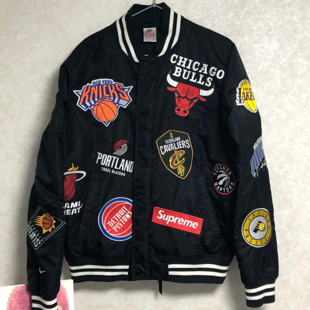 NIKE ✖️ supreme ✖️ NBA jacket