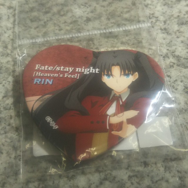 劇場版 Fate/stay night ハート缶バッジ 缶バッチ 遠坂凛の通販 劇場版 Fate/stay night ハート缶バッジ 缶バッチ 遠坂凛の通販