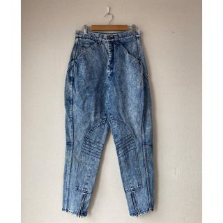 エドウィン(EDWIN)の90s EDWIN ケミカルウォッシュ デニム パンツ 29 古着(デニム/ジーンズ)