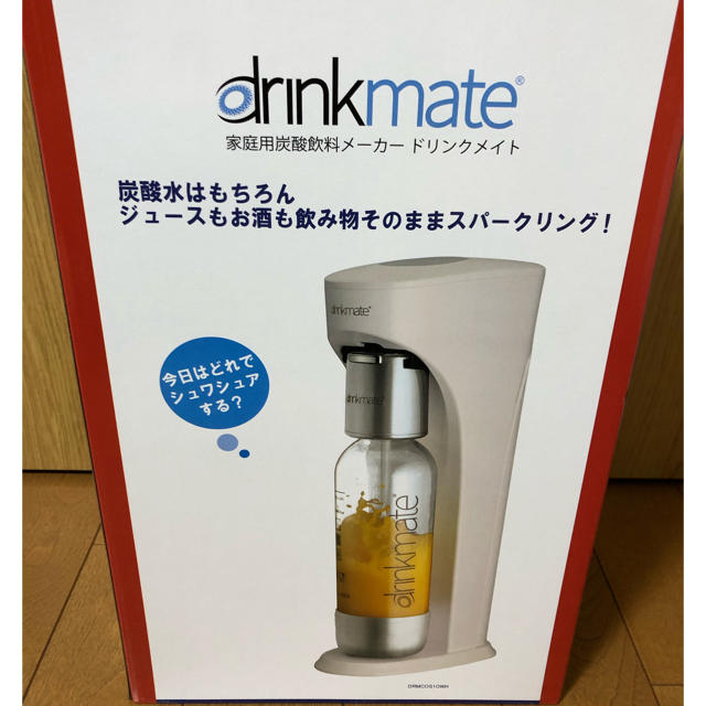 特別オファー
 シリーズ631 【値下げ】ドリンクメイト　家庭用炭酸飲料メーカー（ガスボンベ付き） 調理家電