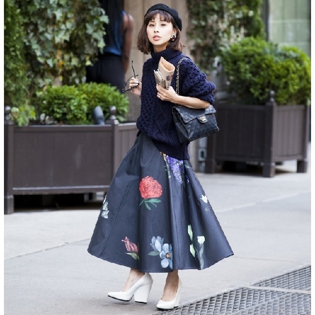 SCARF FLARE SKIRT アメリヴィンテージ