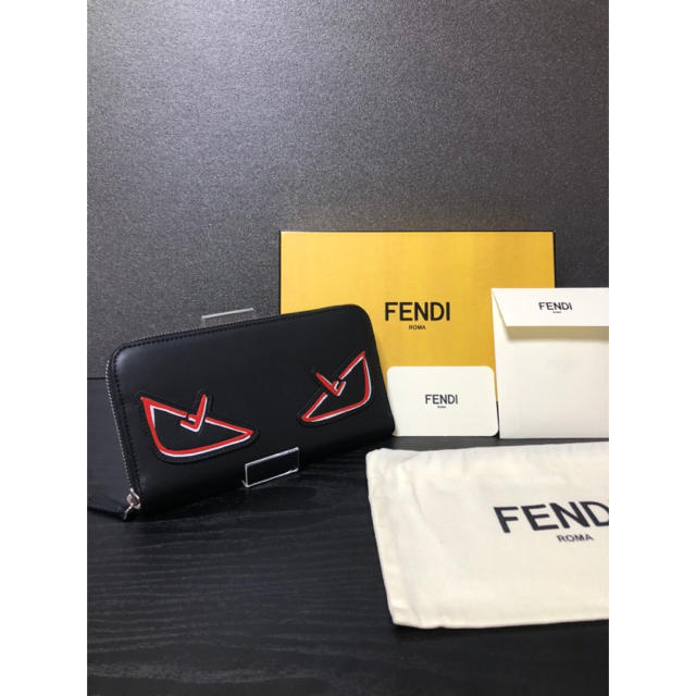 【新品未使用】FENDIフェンディ モンスター 長財布 高級 定価10万以上✨