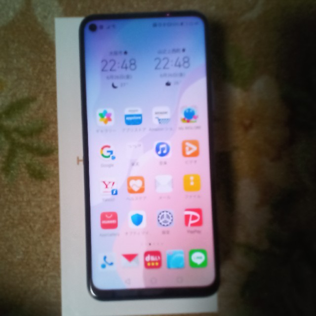 HUAWEI P40 lite 5Gシルバー