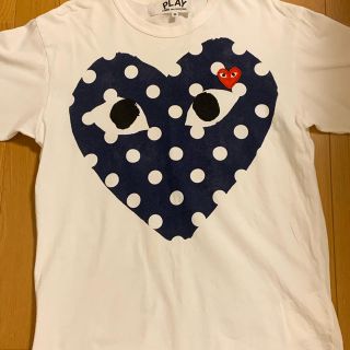 コムデギャルソン(COMME des GARCONS)のコムデギャルソン  ＰＬＡＹ　ハートＴシャツ(Tシャツ/カットソー(半袖/袖なし))