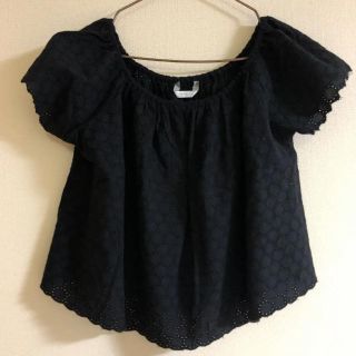 ザラ(ZARA)の専用！ZARA ブラックトップス(カットソー(半袖/袖なし))