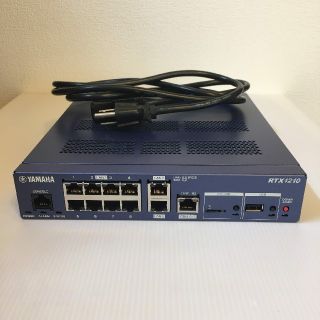 ヤマハ(ヤマハ)のYAMAHA ヤマハ　ルーター　RTX1210 中古美品(PC周辺機器)