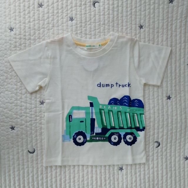 BEAMS(ビームス)のBEAMSmini　サイドワーキングカーＴシャツ　100 キッズ/ベビー/マタニティのキッズ服男の子用(90cm~)(Tシャツ/カットソー)の商品写真