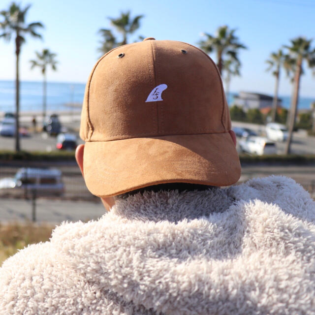 Ron Herman(ロンハーマン)の西海岸スタイル☆LSフィンキャップ　ブラウン　スエード　帽子　ベイフロー メンズの帽子(キャップ)の商品写真