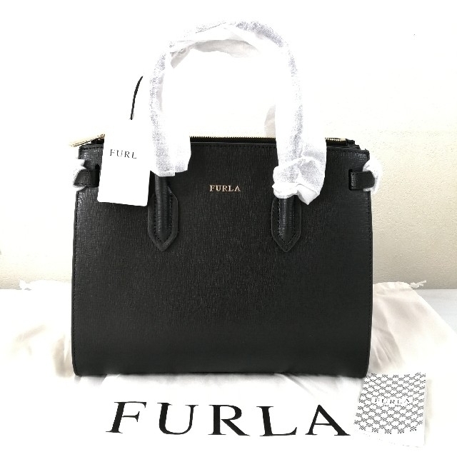 Furla - lemon*様【新品未使用】FURLA ピン S トートバッグ 定番色 黒