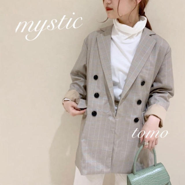 mystic(ミスティック)の最終価格！ミスティック　mystic wテーラージャケット レディースのジャケット/アウター(テーラードジャケット)の商品写真