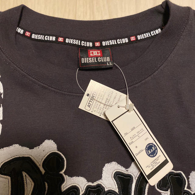DIESEL(ディーゼル)のDIESEL CLUB  Tシャツ 厚手 LLサイズ ポケット付 メンズのトップス(Tシャツ/カットソー(半袖/袖なし))の商品写真
